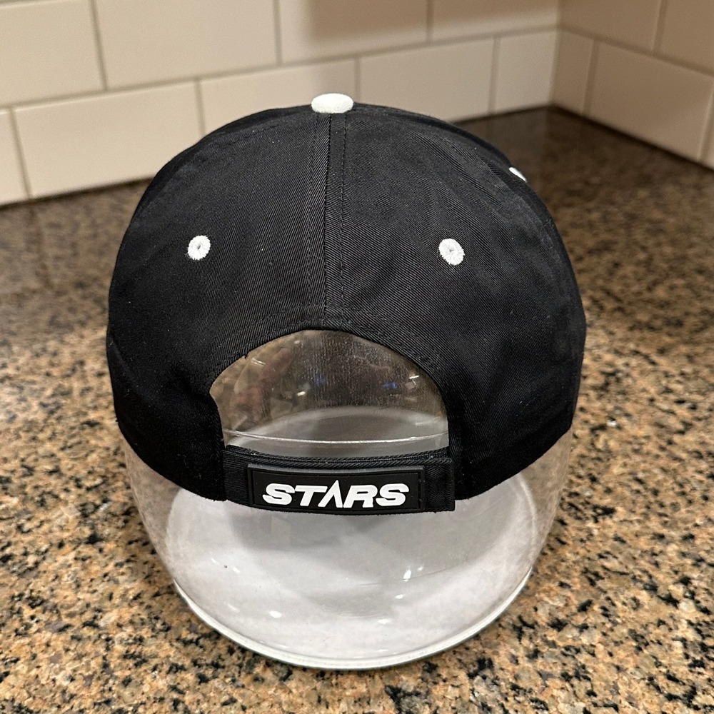 Vtg Dallas Stars New Era 9FORTY Hat Strap Back Black NHL Deadstock New - Picture 3 of 8